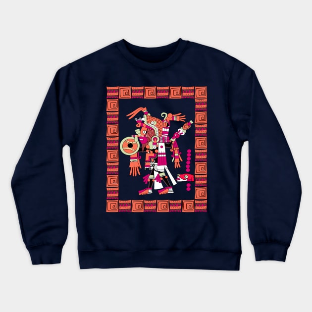 Aztec Warrior Crewneck Sweatshirt by soulfulprintss8